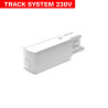 Końcówka zasilająca Track System LL-DX3 biały DomenoLED