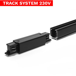 Zasilanie środkowe Track System LL-DX4 czarny DomenoLED