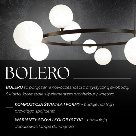 Lampa wisząca, żyrandol BOLERO 41320 SIGMA