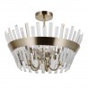 Lampa sufitowa Altoya PND-22450-5-ABR Italux Brąz antyczny kryształowa