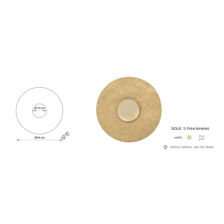 Kinkiet SOLE 40875 SIGMA