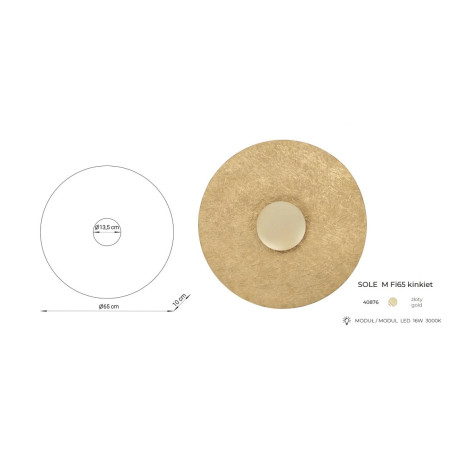 Kinkiet SOLE 40876 SIGMA
