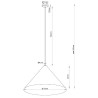 Lampa wisząca VESUVIO 41043 SIGMA