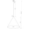 Lampa wisząca VESUVIO 41045 SIGMA