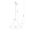 Lampa wisząca VESUVIO 41052 SIGMA