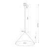 Lampa wisząca VESUVIO 41067 SIGMA