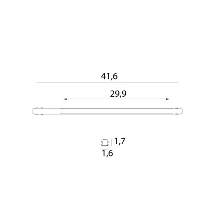 NOWOŚĆ Maxlight M0056Z Magnetic Linia pBaska 42cm Zigbee