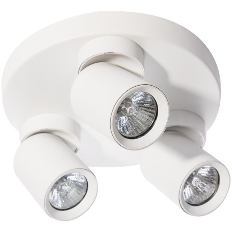 NOWOŚĆ Plafon Pointa biały 3xGU10 Light Prestige
