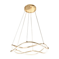 NOWOŚĆ Lampa wisząca Infania 32 cm złota LED CCT Light Prestige