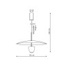 NOWOŚĆ Lampa wisząca Ufo L czarna LED CCT Light Prestige