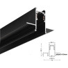 NOWOŚĆ 10002 SZYNA MAGNETYCZNA PODTYNKOWA 48V 2M GK 9mm CZARNA ZUMA LINE