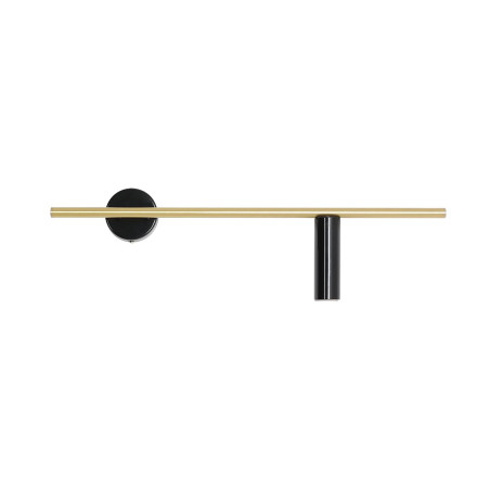 NOWOŚĆ KINKIET TREVO BLACK BRASS (right) Aldex