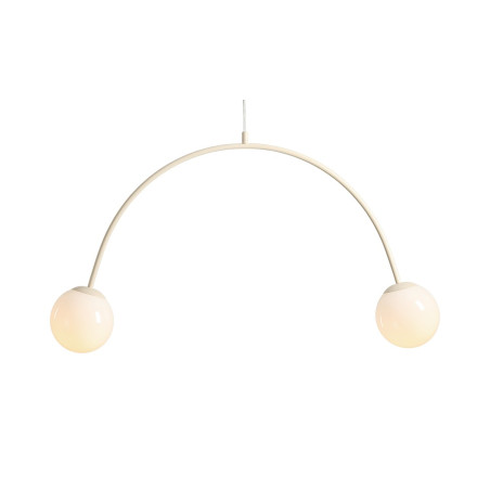 NOWOŚĆ LAMPA WISZĄCA UNA 2 CREAM Aldex