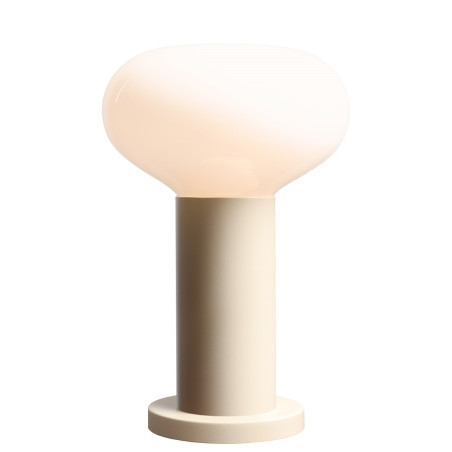 NOWOŚĆ LAMPKA BIURKOWA FLO CREAM S(żarówki w zestawie) Aldex