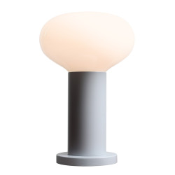 NOWOŚĆ LAMPKA BIURKOWA FLO GREY S(żarówki w zestawie) Aldex