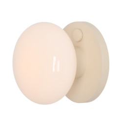 NOWOŚĆ KINKIET FLO CREAM S(żarówki w zestawie) Aldex