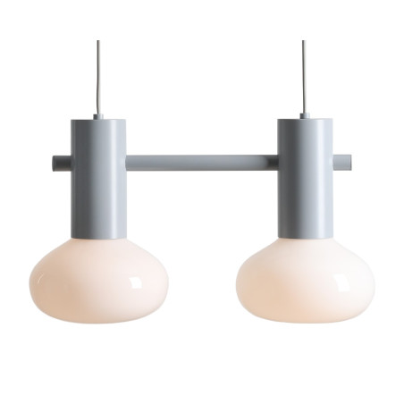 NOWOŚĆ LAMPA WISZĄCA FLO 2 GREY S(żarówki w zestawie) Aldex