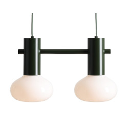 NOWOŚĆ LAMPA WISZĄCA FLO 2 MOSS S(żarówki w zestawie) Aldex