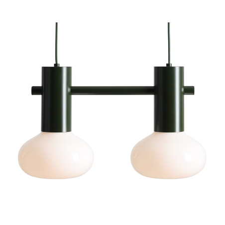 NOWOŚĆ LAMPA WISZĄCA FLO 2 MOSS S(żarówki w zestawie) Aldex