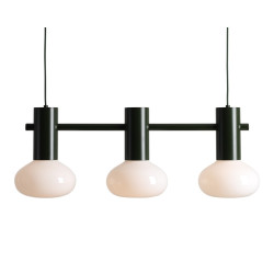 NOWOŚĆ LAMPA WISZĄCA FLO 3 MOSS S(żarówki w zestawie) Aldex
