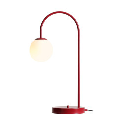NOWOŚĆ LAMPKA BIURKOWA UNA RED WINE Aldex