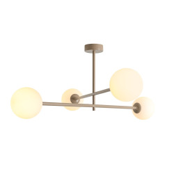 NOWOŚĆ PLAFON PINNE 4 BEIGE Aldex