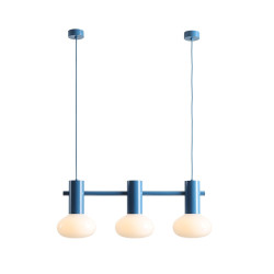 NOWOŚĆ LAMPA WISZĄCA FLO 3 SKY S(żarówki w zestawie) Aldex