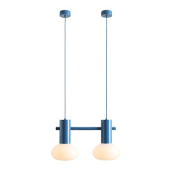 NOWOŚĆ LAMPA WISZĄCA FLO 2 SKY S(żarówki w zestawie) Aldex