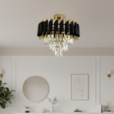 NOWOŚĆ ML2562 Lampa sufitowa Cristal 5xE14 Milagro