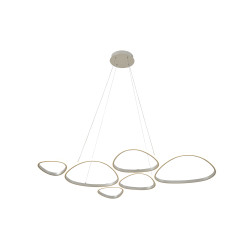 NOWOŚĆ 2023519P6-BE HURON LAMPA WISZĄCA BEŻ/BEIGE ZUMA LINE