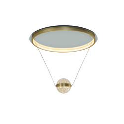 NOWOŚĆ 250088L-BS TURKAN LAMPA SUFITOWA ZŁOTA/GOLD ZUMA LINE