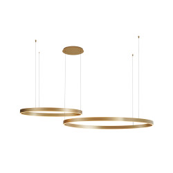 NOWOŚĆ 250067-GD ISAK LAMPA WISZĄCA ZŁOTA/GOLD ZUMA LINE