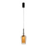 NOWOŚĆ 251010-AM TAGNA LAMPA WISZĄCA CZARNA/BLACK AMBER ZUMA LINE