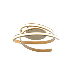 NOWOŚĆ 250051C-BE VECINO LAMPA SUFITOWA BEŻ/BEIGE ZUMA LINE
