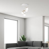 NOWOŚĆ MLP5426 Lampa wisząca SFERA WOOD 5xE14 Milagro