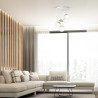 NOWOŚĆ MLP5426 Lampa wisząca SFERA WOOD 5xE14 Milagro