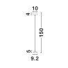 Lampa wisząca ACULA LE43493 Luces Exclusivas