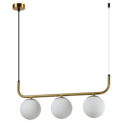NOWOŚĆ Lampa wisząca Alisa złota 3xE14 Light Prestige