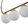 NOWOŚĆ Lampa wisząca Alisa złota 3xE14 Light Prestige