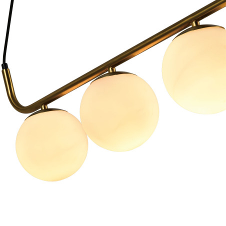 NOWOŚĆ Lampa wisząca Alisa złota 3xE14 Light Prestige
