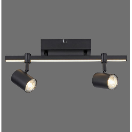 NOWOŚĆ 6524-18 BARIK LAMPA SUFITOWA CZARNY ZUMA LINE