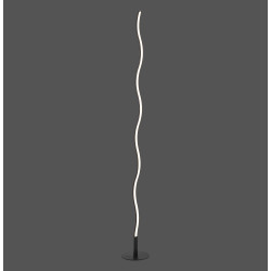 NOWOŚĆ 15168-18 WAVE LAMPA PODŁOGOWA CZARNY ZUMA LINE