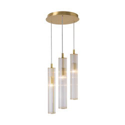 NOWOŚĆ 1221 ARIA LAMPA WISZĄCA MOSIĄDZ ZUMA LINE