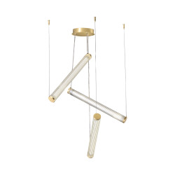 NOWOŚĆ 1234 COMO LAMPA WISZĄCA MOSIĄDZ ZUMA LINE
