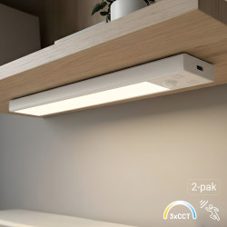 NOWOŚĆ EKB2576 Lampka Podszafkowa Viro 3CCT 20cm Dwupak Milagro