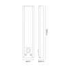 NOWOŚĆ EKB2576 Lampka Podszafkowa Viro 3CCT 20cm Dwupak Milagro