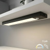 NOWOŚĆ EKB2578 Lampka Podszafkowa Viro 3CCT 20cm Czarny Dwupak Milagro