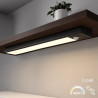 NOWOŚĆ EKB2579 Lampka Podszafkowa Viro 3CCT 30cm Czarny Dwupak Milagro