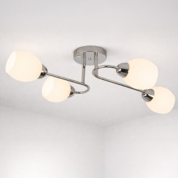 NOWOŚĆ ML2756 Lampa sufitowa KING CHROME 4xE27 Milagro