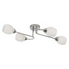 NOWOŚĆ ML2756 Lampa sufitowa KING CHROME 4xE27 Milagro